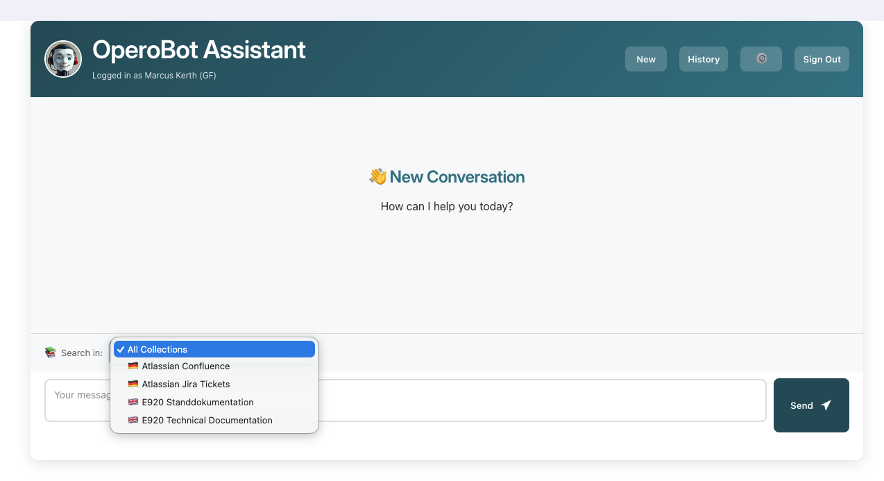 OperoBot KI-Wissensassistent